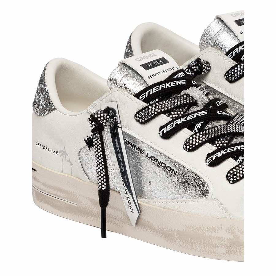 Crime London sneakers donna SK8 Deluxe Cold Hearted