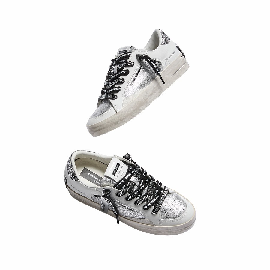 Crime London sneakers donna SK8 Deluxe Cold Hearted