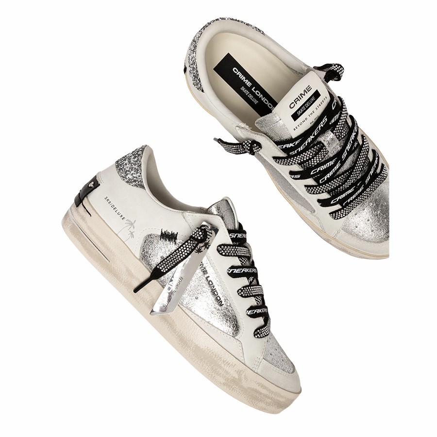 Crime London sneakers donna SK8 Deluxe Cold Hearted