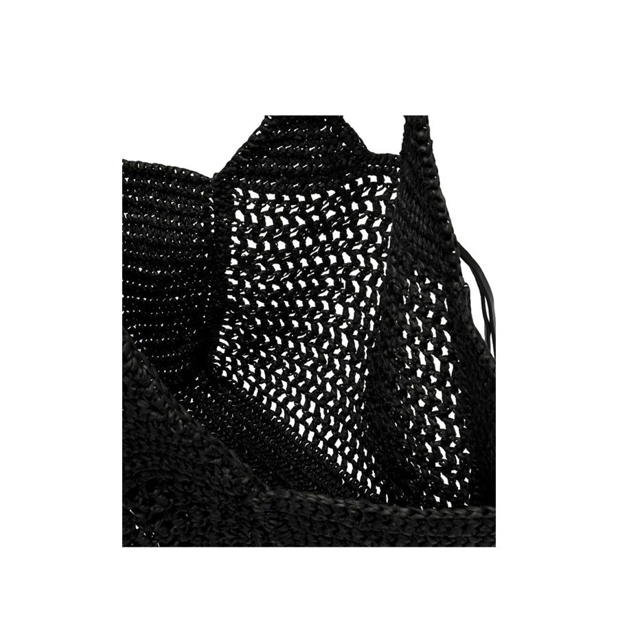 Gianni chiarini NEFELI straw shoulder tote