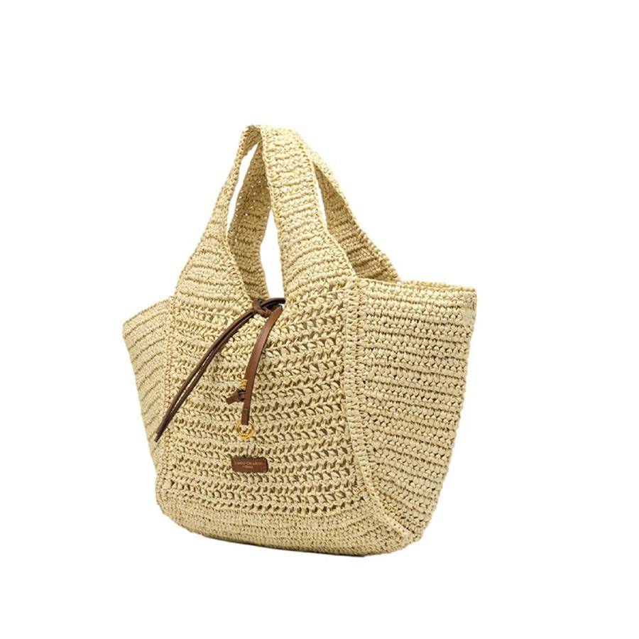 Gianni chiarini NEFELI tote a spalla in paglia