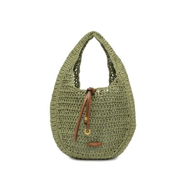 Gianni chiarini NEFELI straw shoulder tote