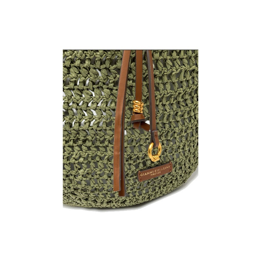 Gianni chiarini NEFELI tote a spalla in paglia
