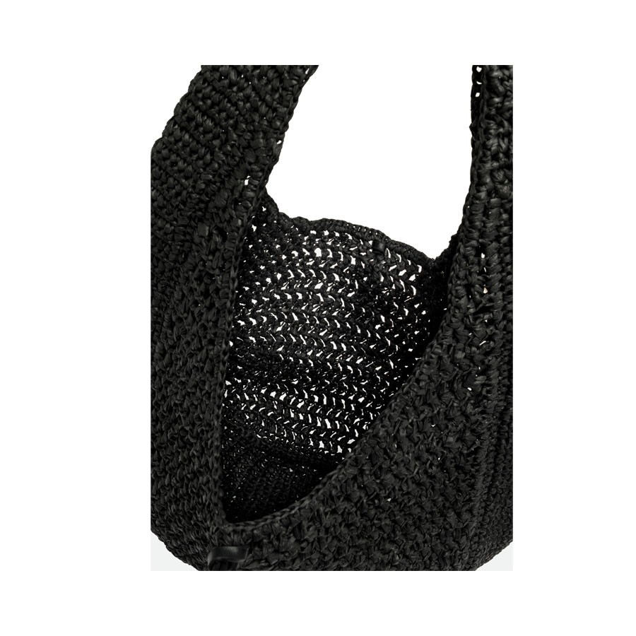 Gianni chiarini NEFELI straw shoulder tote