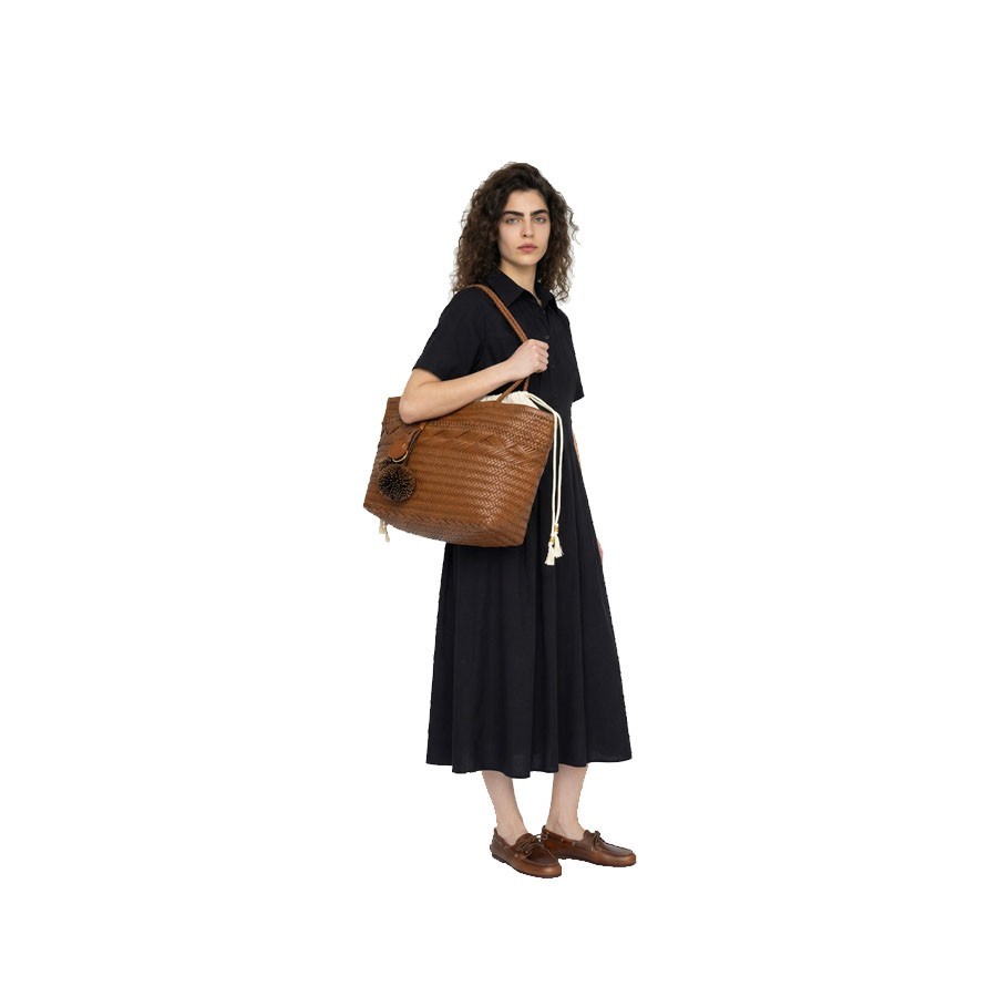 Gianni chiarini PALOMA a spalla in pelle intrecciata