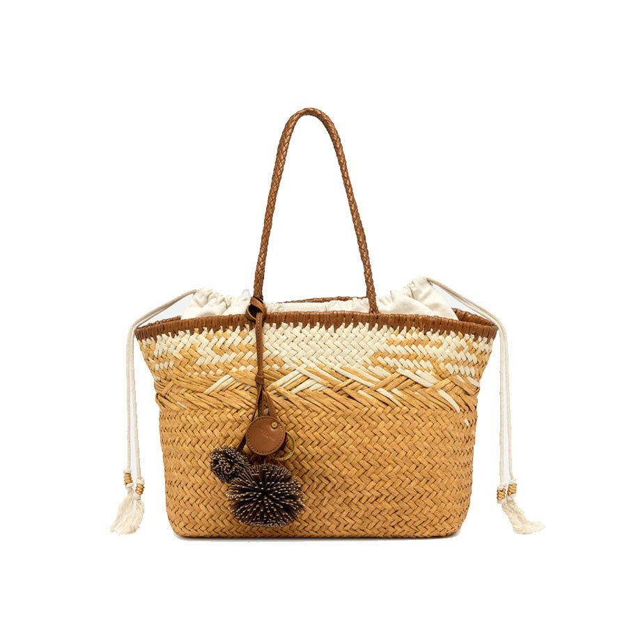 Gianni chiarini PALOMA a spalla in paglia intrecciata
