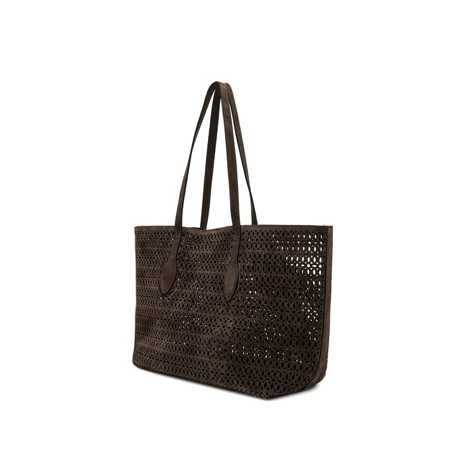Gianni chiarini MASUP borsa a spalla in suede laserato