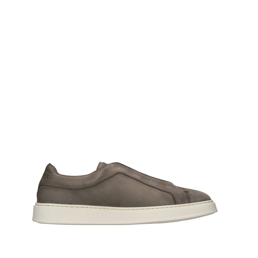 PANTANETTI men's slip-on in Kaki nubuck