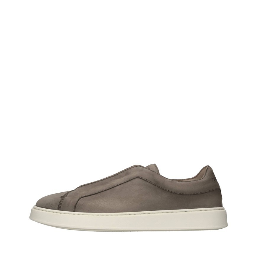 PANTANETTI men's slip-on in Kaki nubuck
