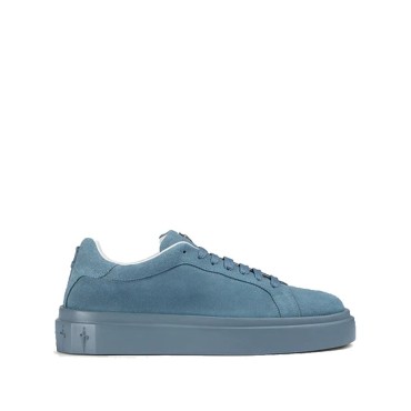 CESARE PACIOTTI men's sneakers VENUS UNITE in suede jeans