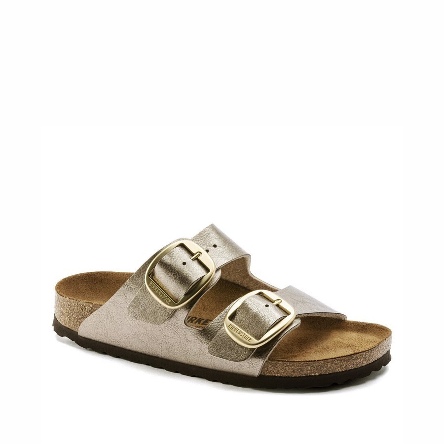 Birkenstock sandalo donna Arizona Big Buckle Birko-Flor Graceful Taupe