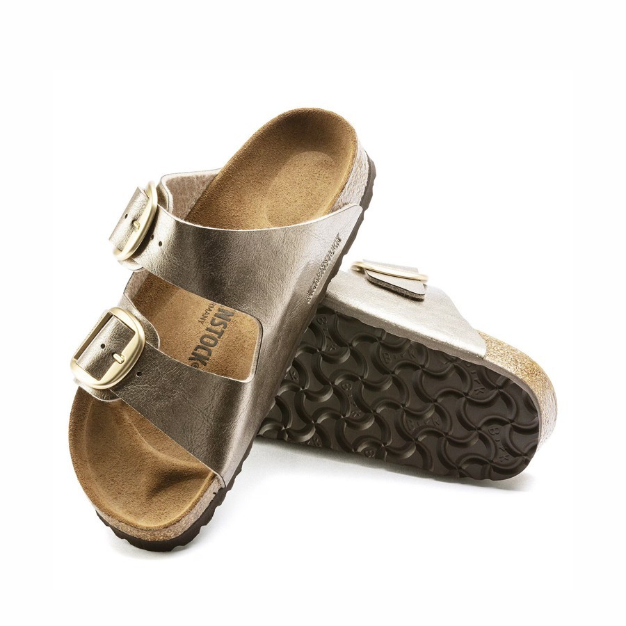 Birkenstock sandalo donna Arizona Big Buckle Birko-Flor Graceful Taupe