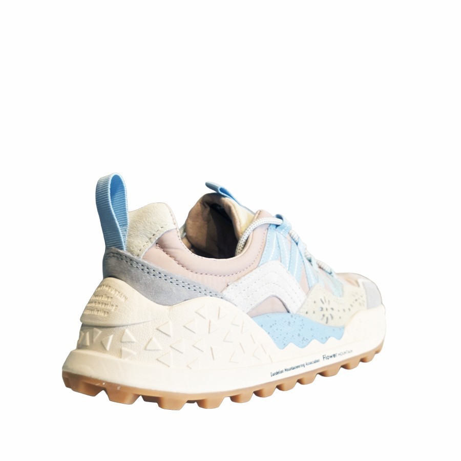 Flower mountain sneakers donna Washi suede nylon Ligt liliac cream pink