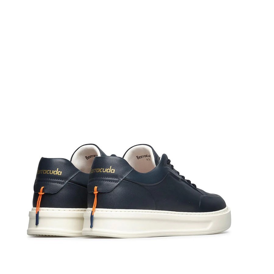 BARRACUDA men's shoe in blue leather