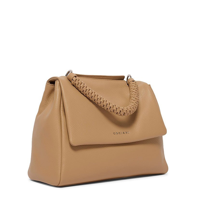 copy of ORCIANI Sveva Sense Scooby SMALL hand-hand leather bag with shoulder strap