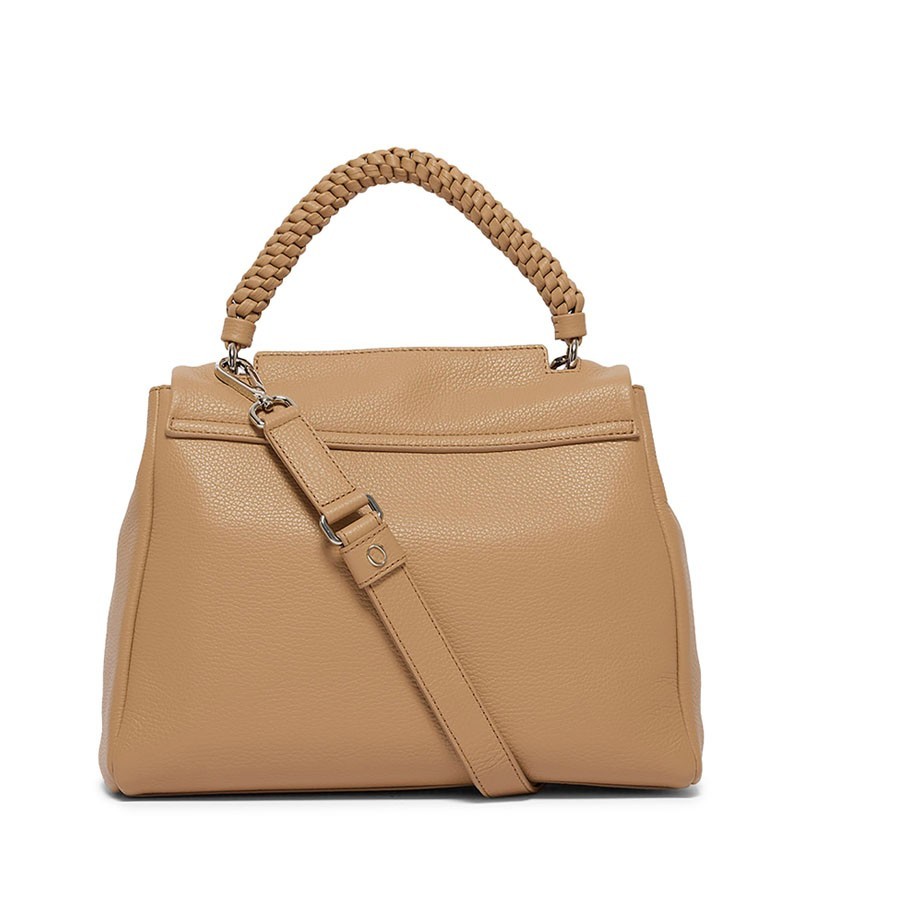 copy of ORCIANI Sveva Sense Scooby SMALL hand-hand leather bag with shoulder strap