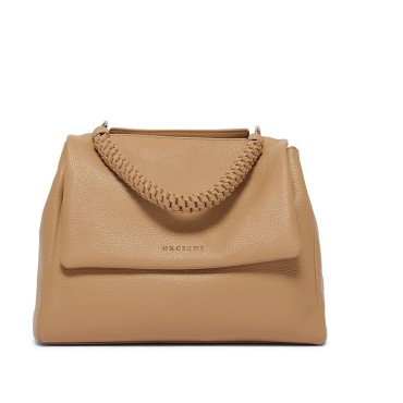 copy of ORCIANI Sveva Sense Scooby SMALL hand-hand leather bag with shoulder strap