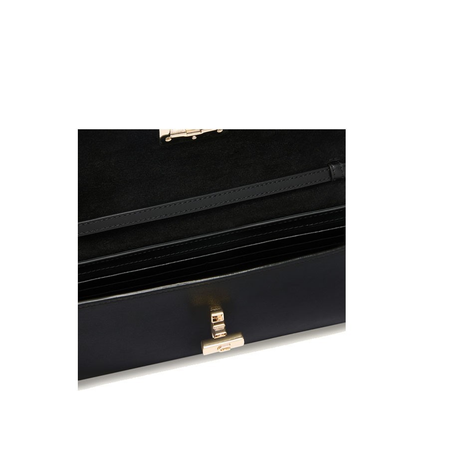 Furla Clara Leather Clutch