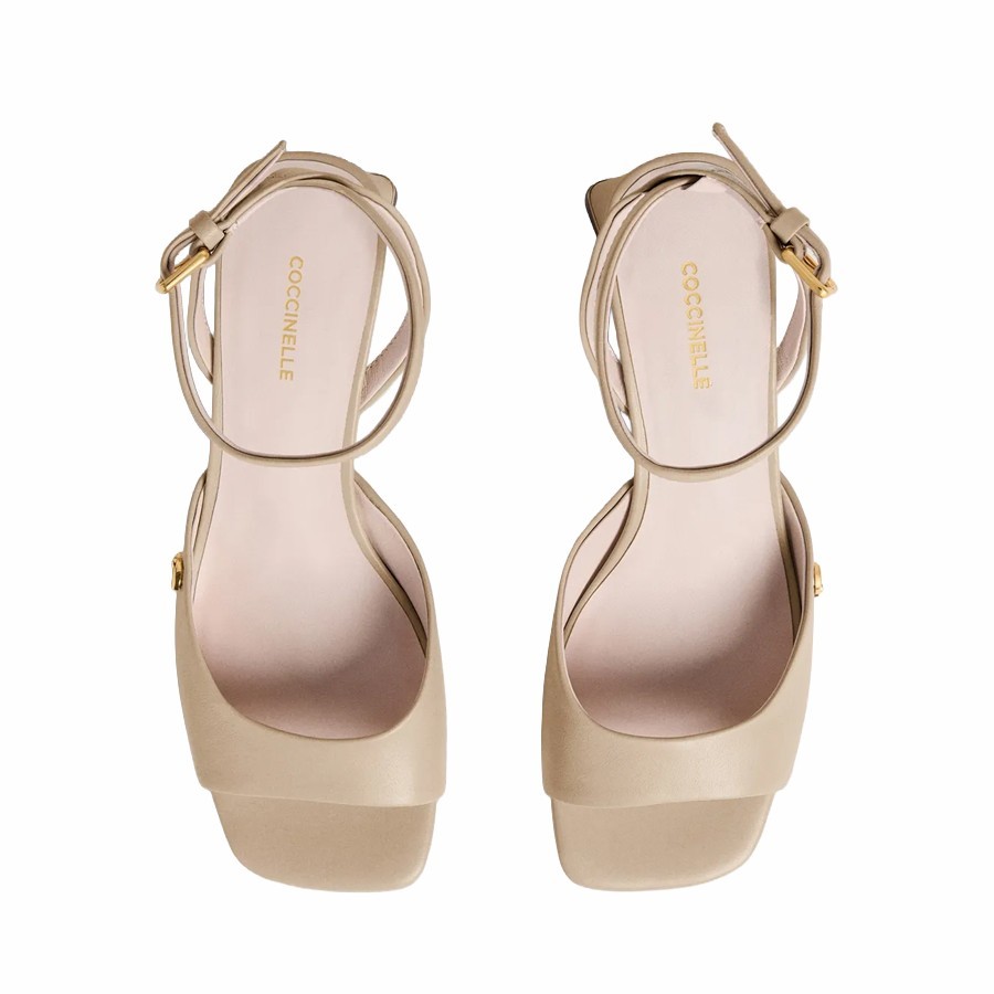 Coccinelle sandalo C-Everyday pelle sandshell