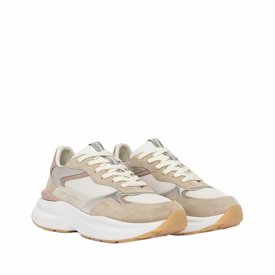 Crime London sneakers donna Faith Nude Bliss