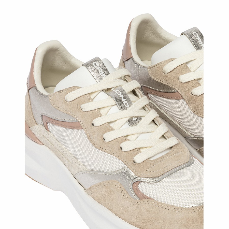 Crime London sneakers donna Faith Nude Bliss