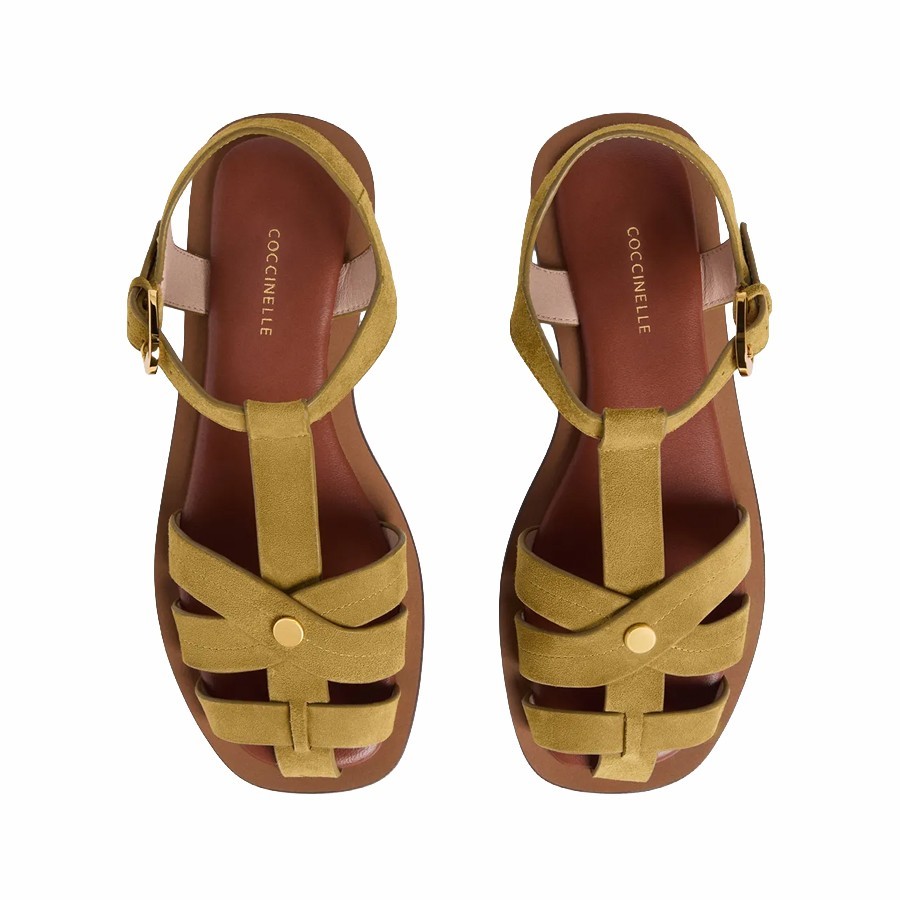 Coccinelle sandalo Sunup camoscio seagrass