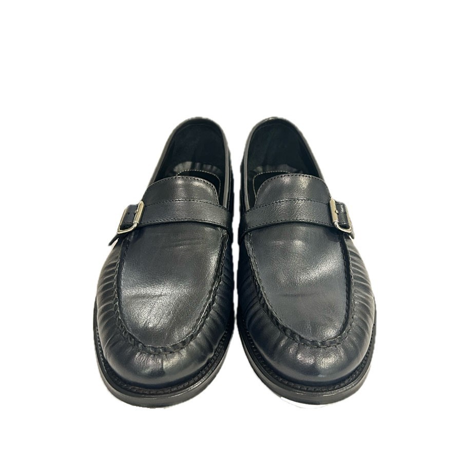 crisci-uomo-mocassino-in-pelle-blu-con-fibbia