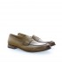 PANTANETTI mocassino donna in pelle  delavè verde Kaffir