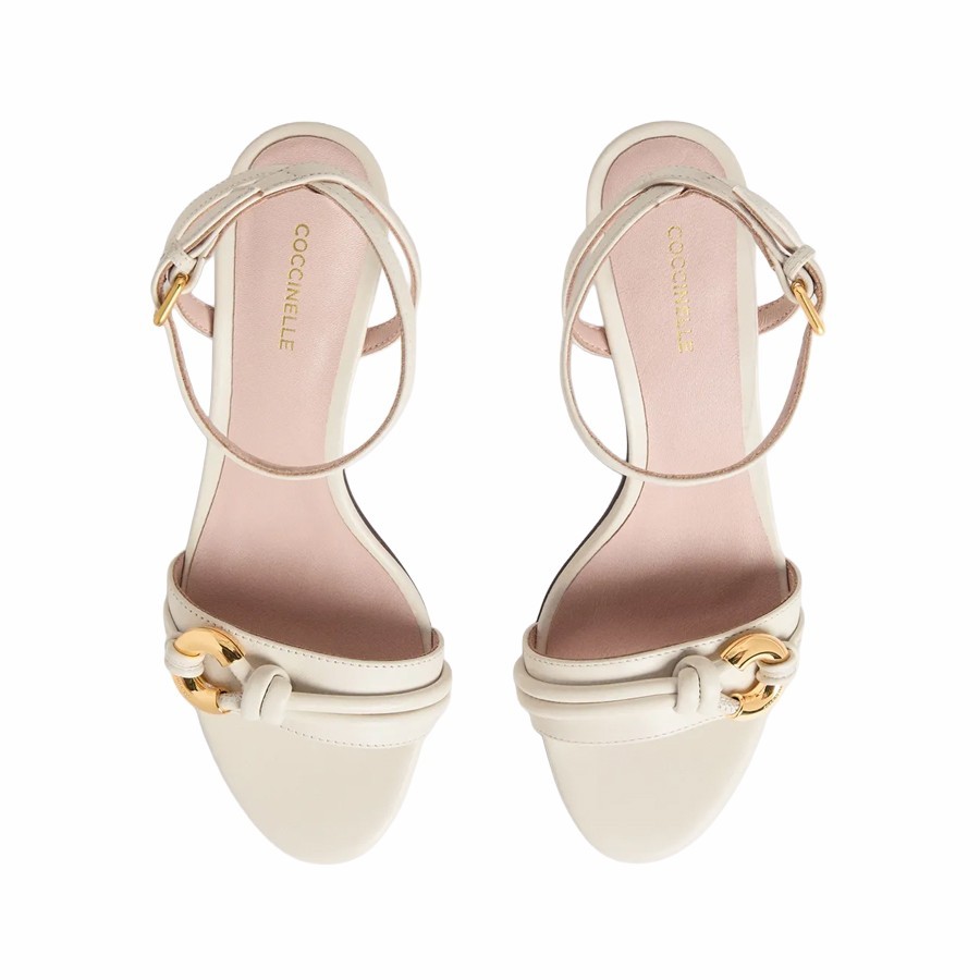 Coccinelle sandalo Finn pearl
