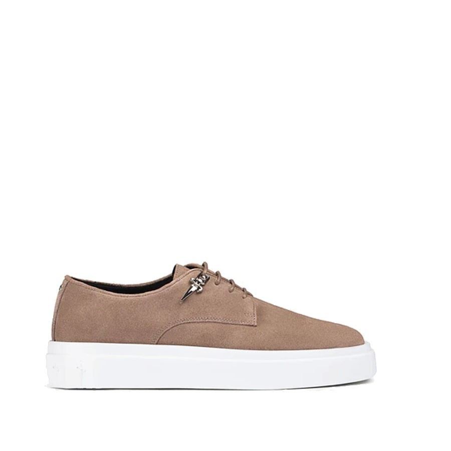 CESARE PACIOTTI men's sneakers VENUS DERBY in taupe suede