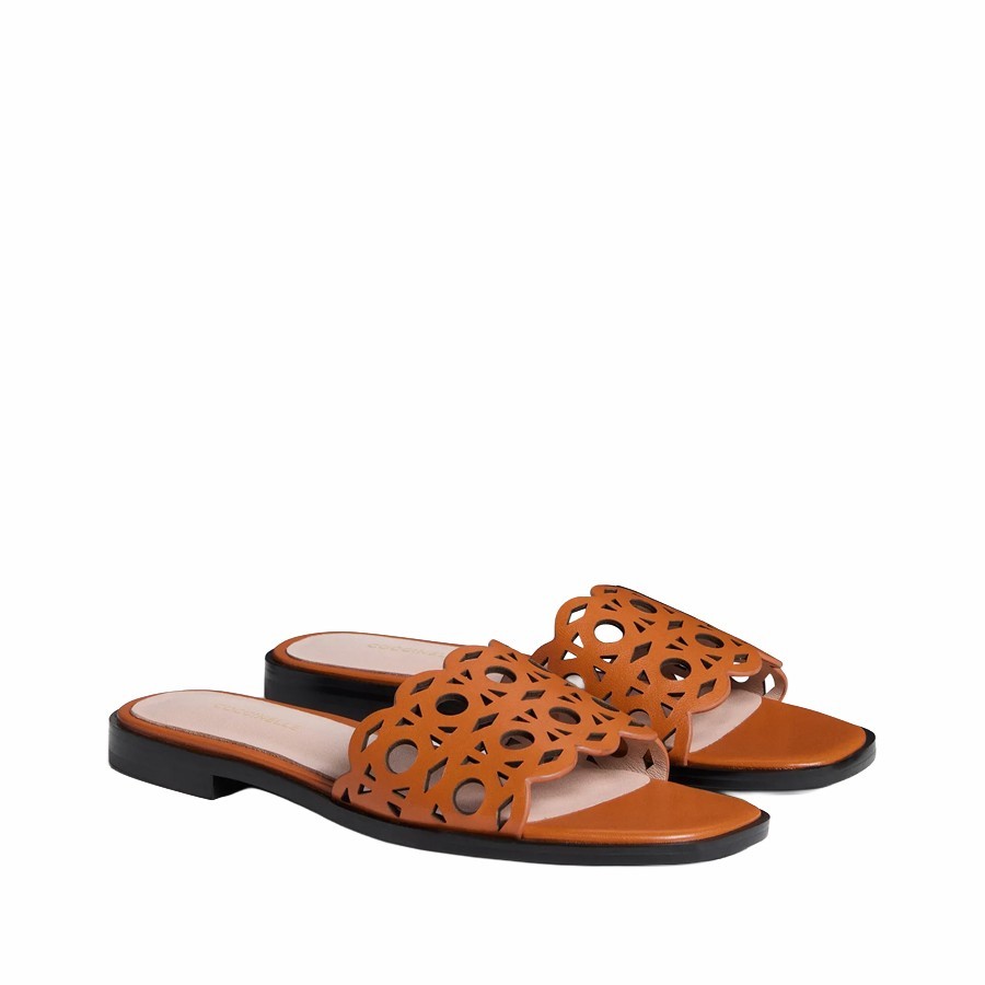 Coccinelle sandalo scalzato flat Essential crab