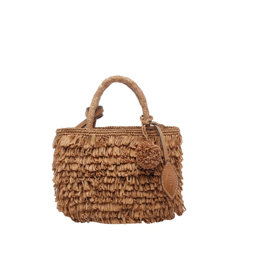 Afar borsa tote KEISHA cognac