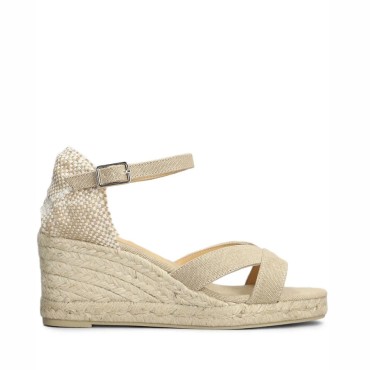 Castañer sandal espadrille sandal Bruna 6 sand