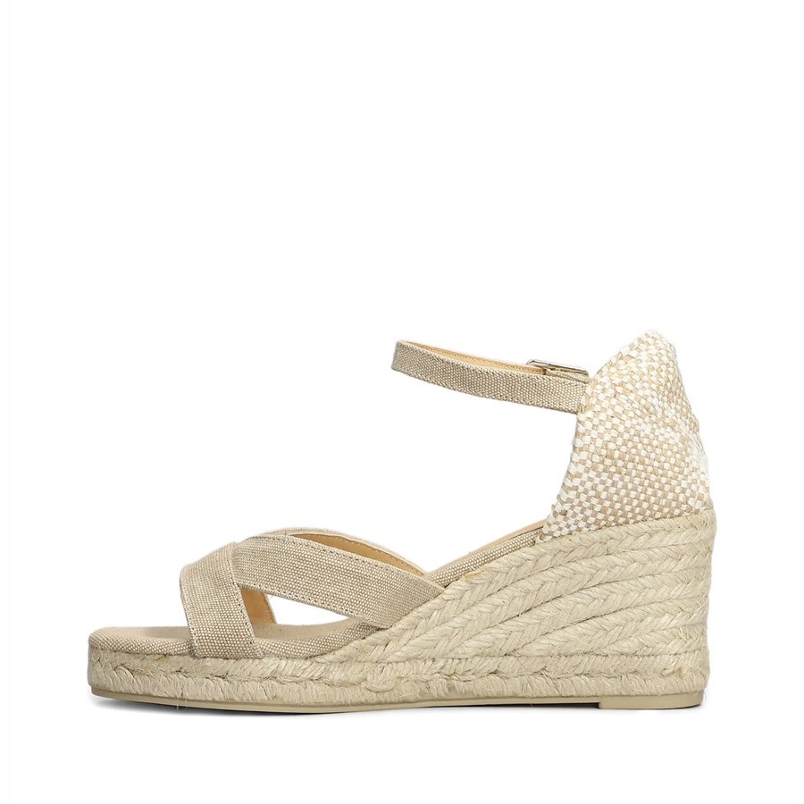 Castañer sandal espadrille sandal Bruna 6 sand