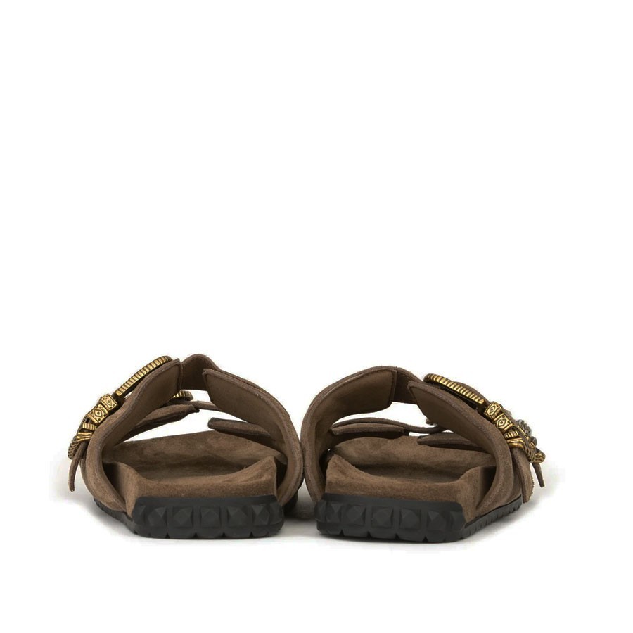 ASH TWISTER Fandango Suede Velour Sandal