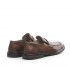 copy of PANTANETTI men brown delavè leather moccasin