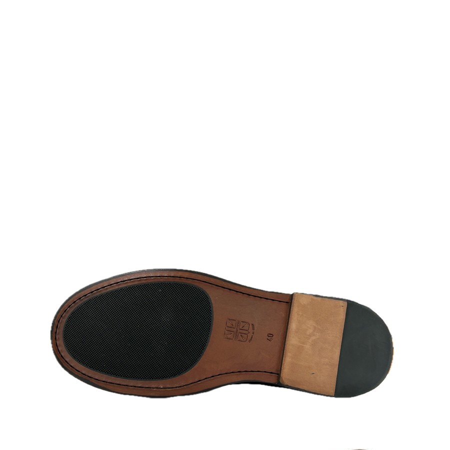 copy of PANTANETTI men's shoe laced in Bark delavè leather