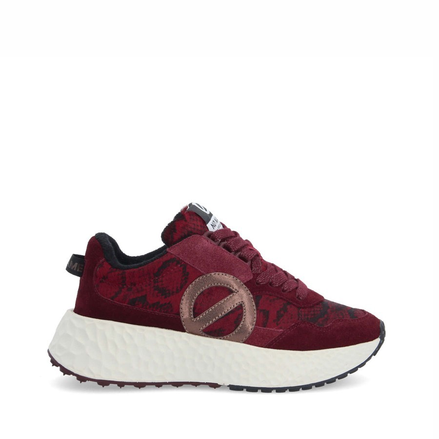 No Name Carter Jogger Red women's sneakers