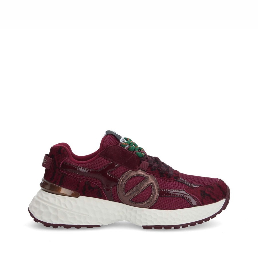 No Name sneakers donna Carter Runner 2.0 Red piton