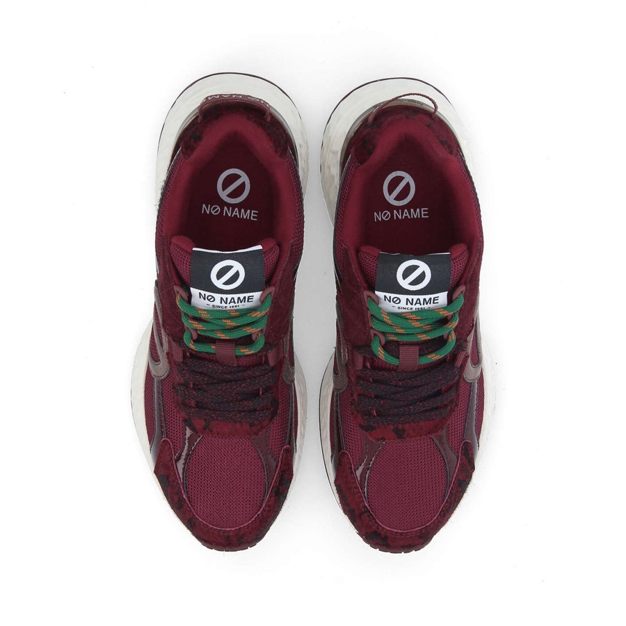 No Name sneakers donna Carter Runner 2.0 Red piton