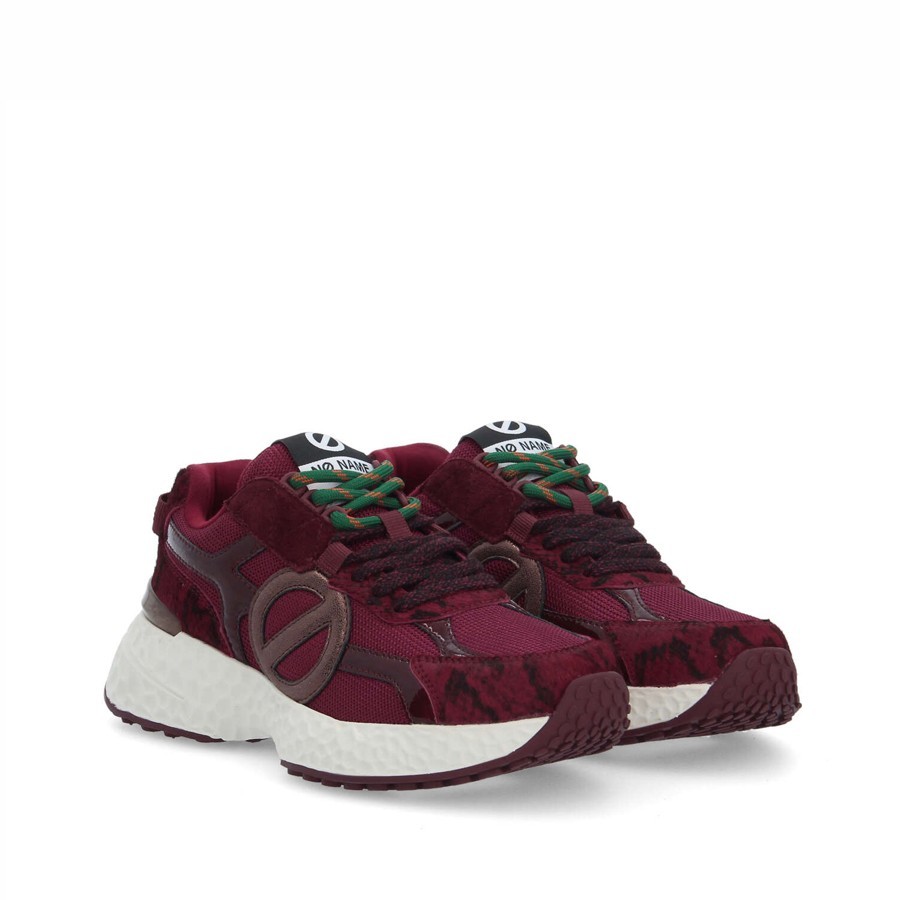 No Name sneakers donna Carter Runner 2.0 Red piton