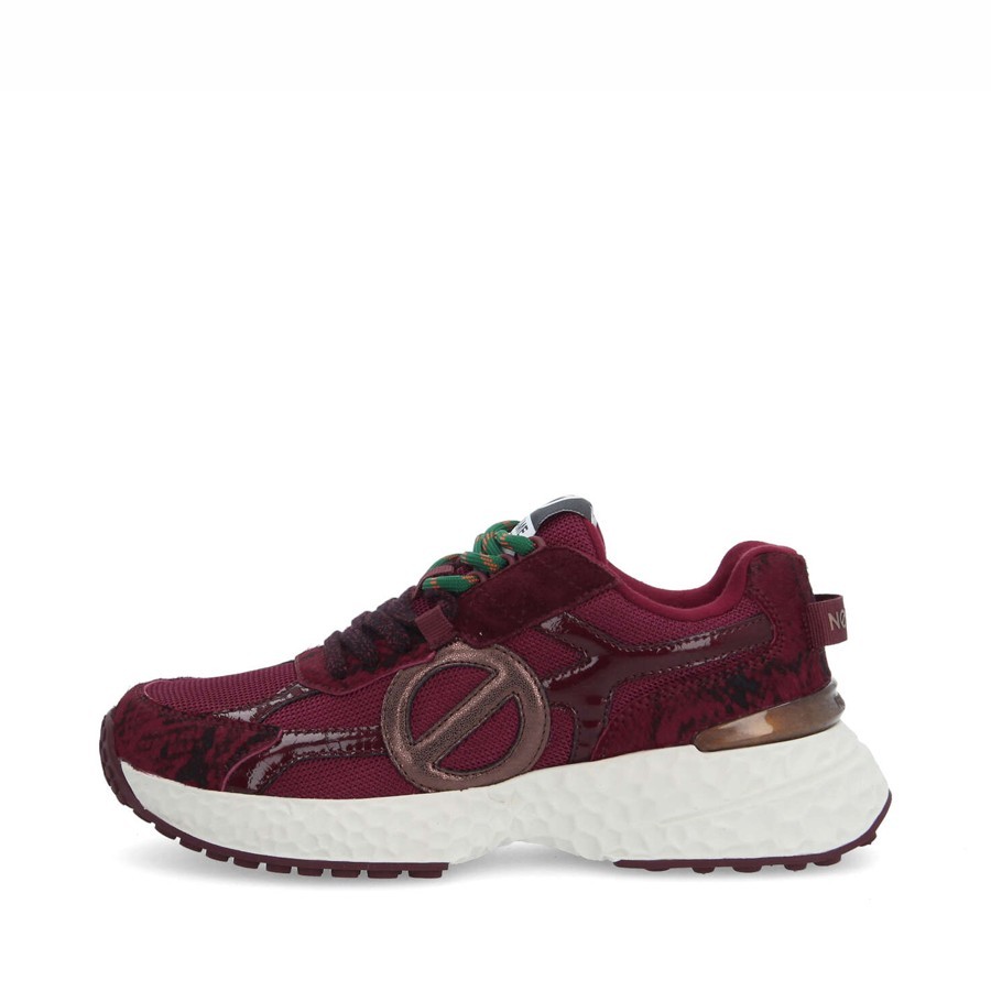 No Name sneakers donna Carter Runner 2.0 Red piton