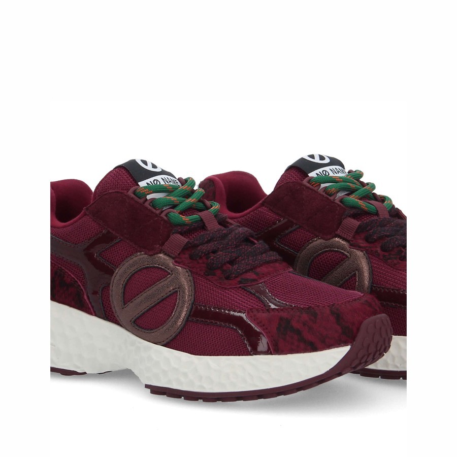 No Name sneakers donna Carter Runner 2.0 Red piton