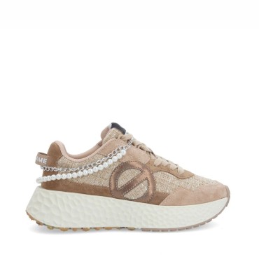 No Name women's sneakers Carter jogger suede lizo nude bk