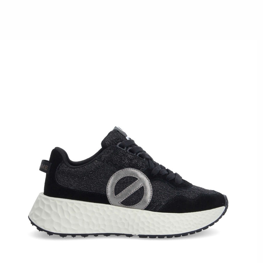 No Name sneakers donna Carter jogger suede Velisa black