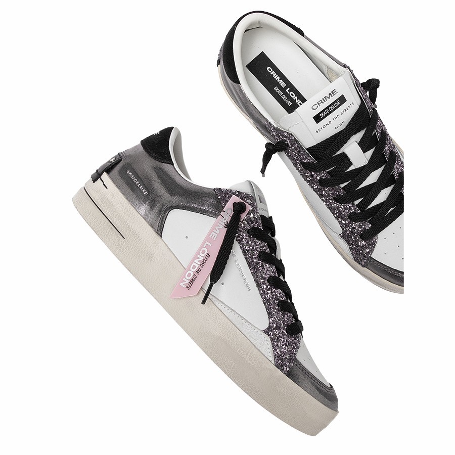 Crime London sneakers SK8 Deluxe to the moon