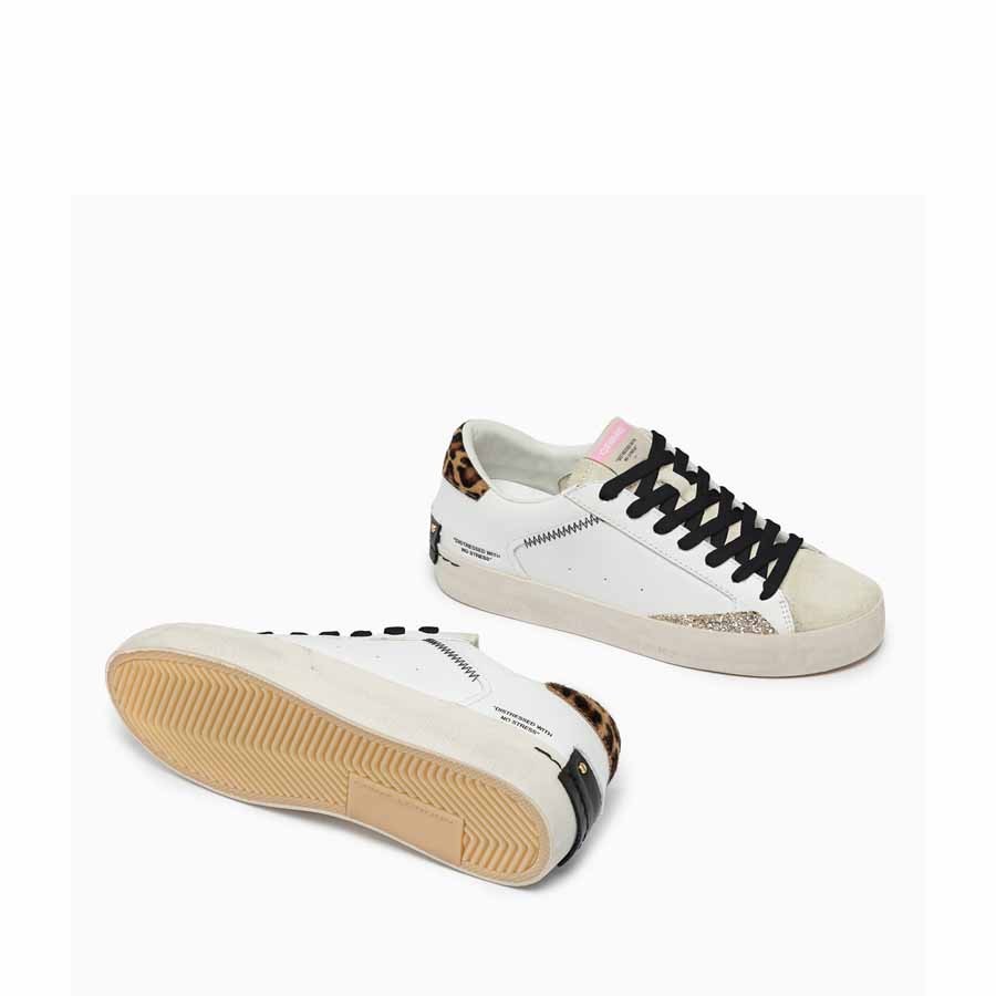 Crime London sneakers Distressed savage white
