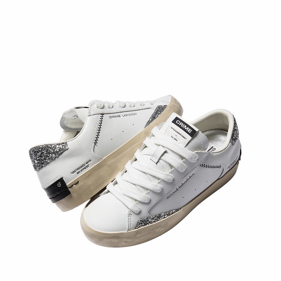 Crime London Distressed Spring Frost women's sneakers