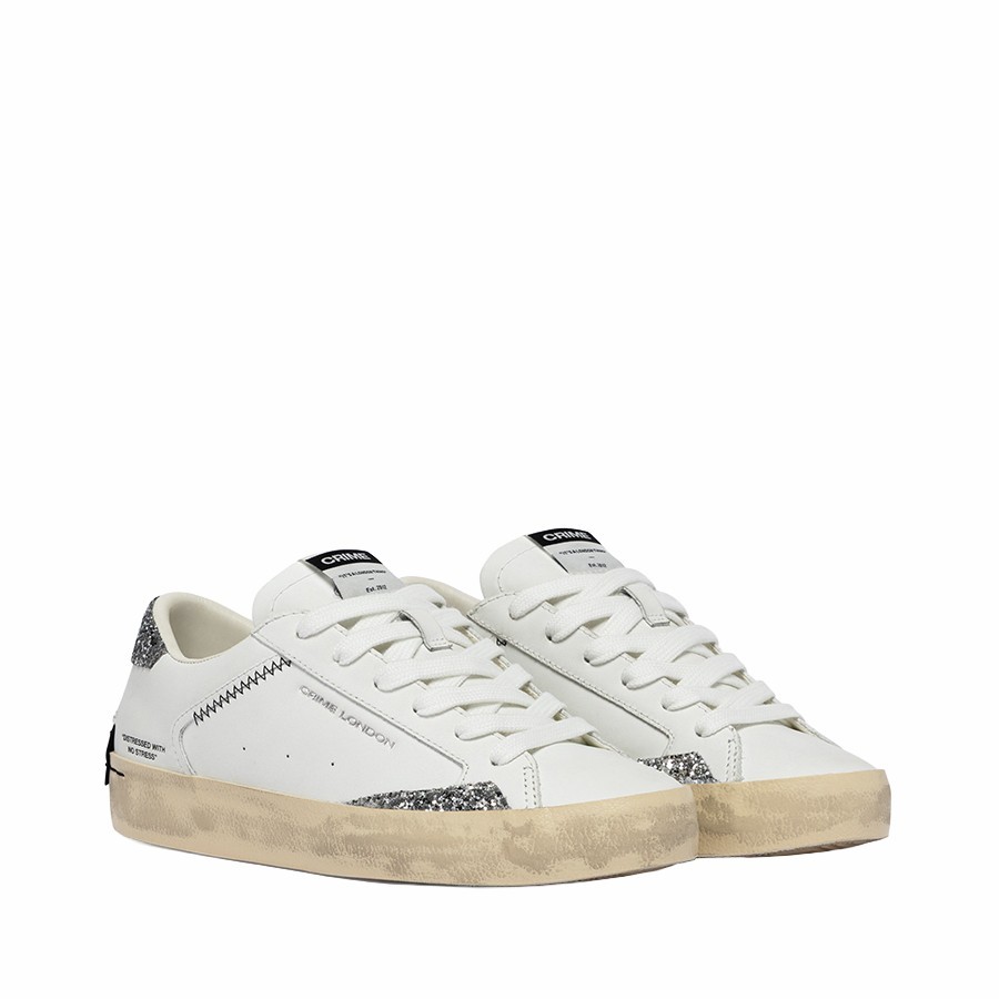 Crime London Distressed Spring Frost women's sneakers