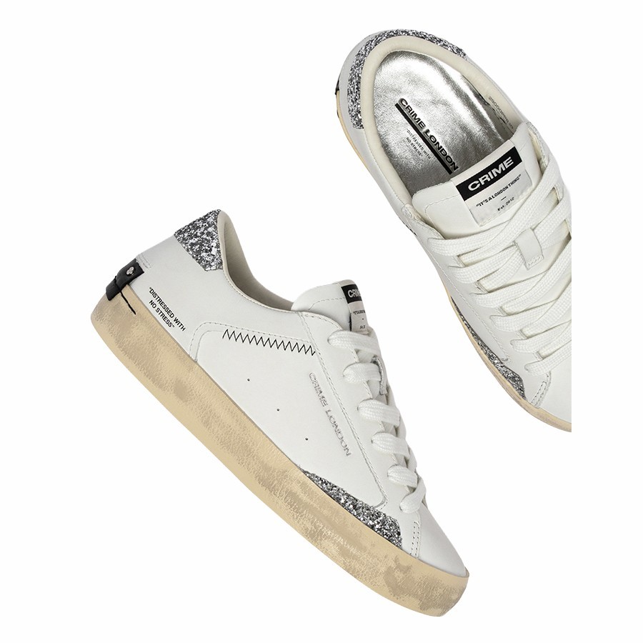 Crime London sneakers donna Distressed Spring Frost